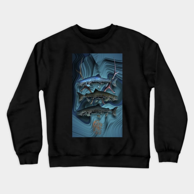 Sea Hunters Crewneck Sweatshirt by MikaelJenei